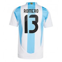 Fotballdrakt Herre Argentina Cristian Romero #13 Hjemmedrakt Copa America 2024 Kortermet